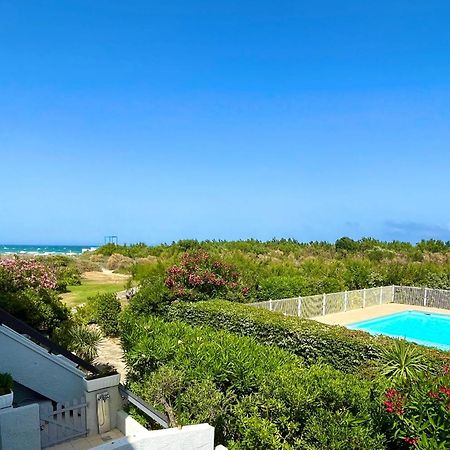 Appartement refait à neuf entre la lagune et la mer, direct plage vue mer&piscine Saint-Cyprien  Esterno foto