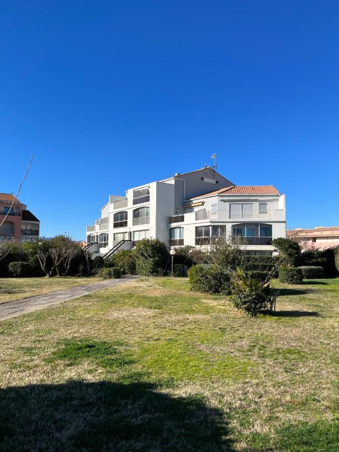 Appartement refait à neuf entre la lagune et la mer, direct plage vue mer&piscine Saint-Cyprien  Esterno foto